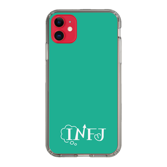 Slim Protection Case［ オリジナル - INFJ 提唱者 - アルファベット - Green ］