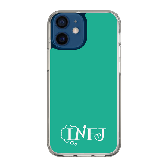 Slim Protection Case［ オリジナル - INFJ 提唱者 - アルファベット - Green ］
