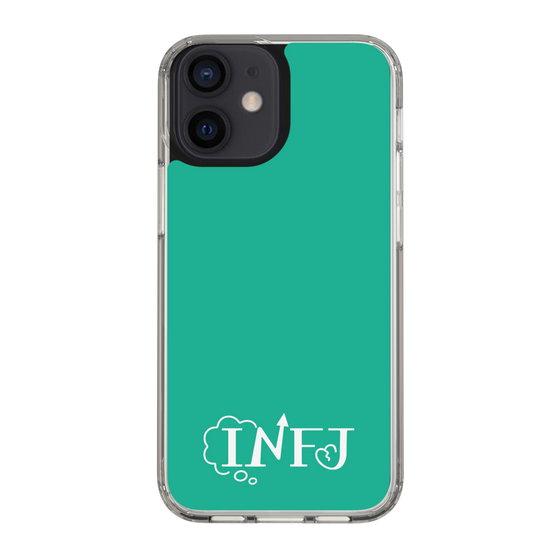 Slim Protection Case［ オリジナル - INFJ 提唱者 - アルファベット - Green ］