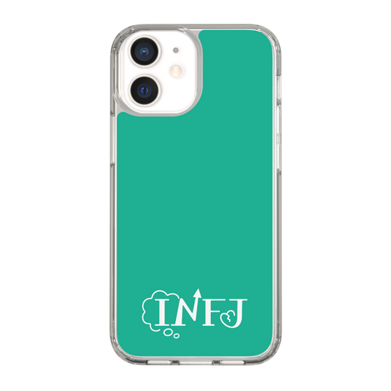 Slim Protection Case［ オリジナル - INFJ 提唱者 - アルファベット - Green ］
