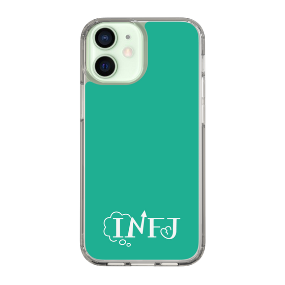 Slim Protection Case［ オリジナル - INFJ 提唱者 - アルファベット - Green ］