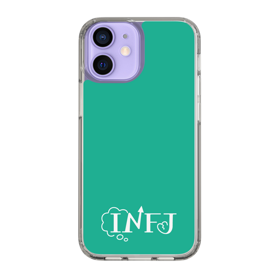 Slim Protection Case［ オリジナル - INFJ 提唱者 - アルファベット - Green ］