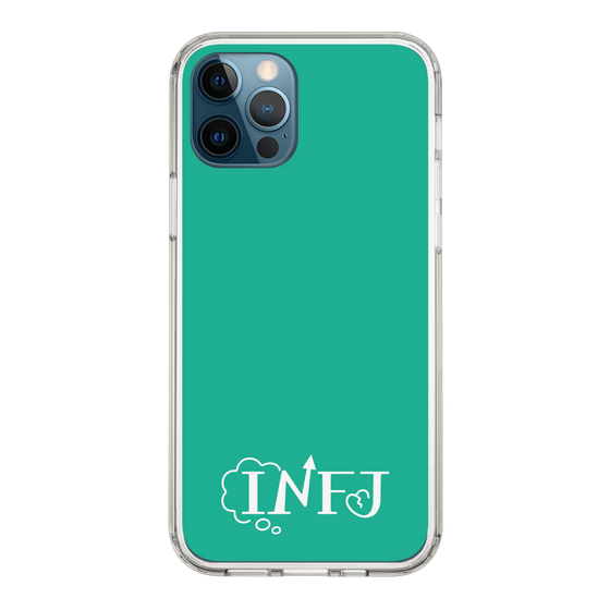 Slim Protection Case［ Original - INFJ Advocate - Alphabet - Green ］