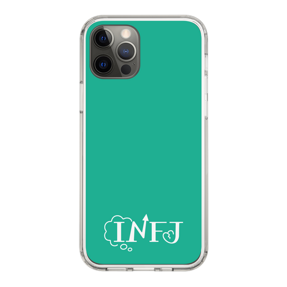 Slim Protection Case［ Original - INFJ Advocate - Alphabet - Green ］