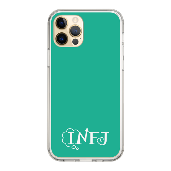 Slim Protection Case［ Original - INFJ Advocate - Alphabet - Green ］
