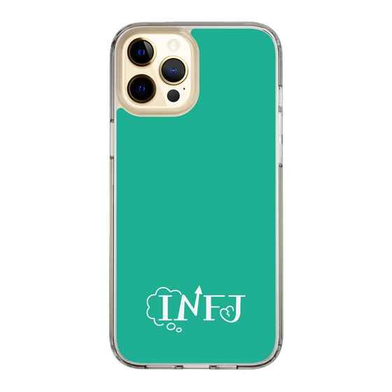 Slim Protection Case［ Original - INFJ Advocate - Alphabet - Green ］