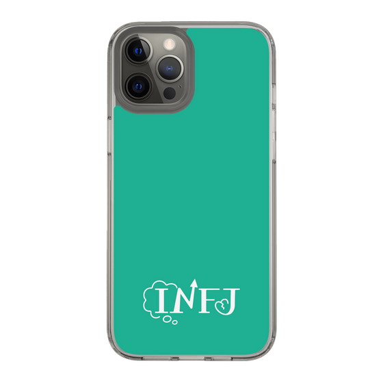 Slim Protection Case［ Original - INFJ Advocate - Alphabet - Green ］