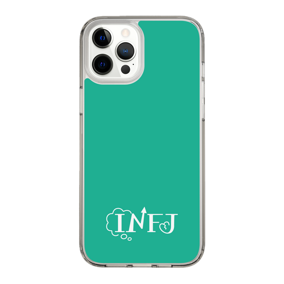 Slim Protection Case［ Original - INFJ Advocate - Alphabet - Green ］