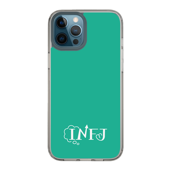 Slim Protection Case［ Original - INFJ Advocate - Alphabet - Green ］