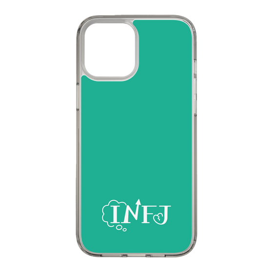 Slim Protection Case［ Original - INFJ Advocate - Alphabet - Green ］