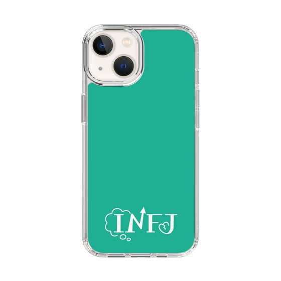 Slim Protection Case［ Original - INFJ Advocate - Alphabet - Green ］