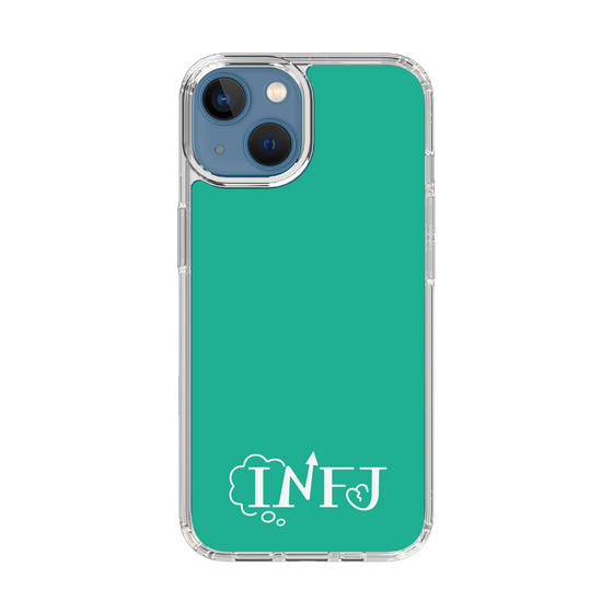 Slim Protection Case［ Original - INFJ Advocate - Alphabet - Green ］