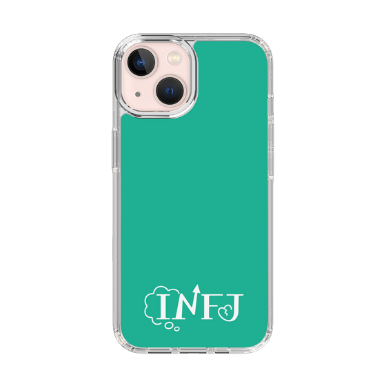 Slim Protection Case［ Original - INFJ Advocate - Alphabet - Green ］