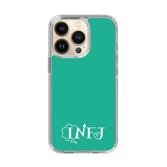 Slim Protection Case［ Original - INFJ Advocate - Alphabet - Green ］