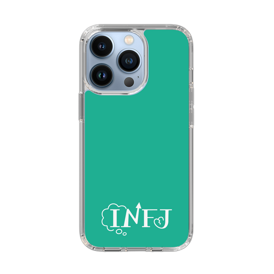 Slim Protection Case［ Original - INFJ Advocate - Alphabet - Green ］