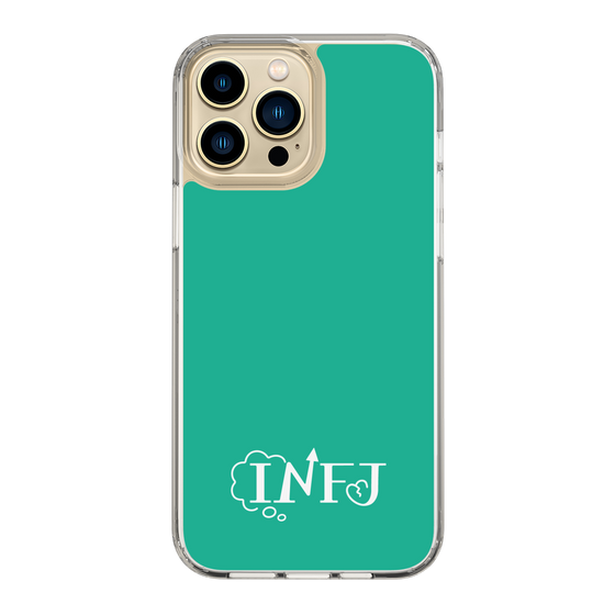 Slim Protection Case［ オリジナル - INFJ 提唱者 - アルファベット - Green ］