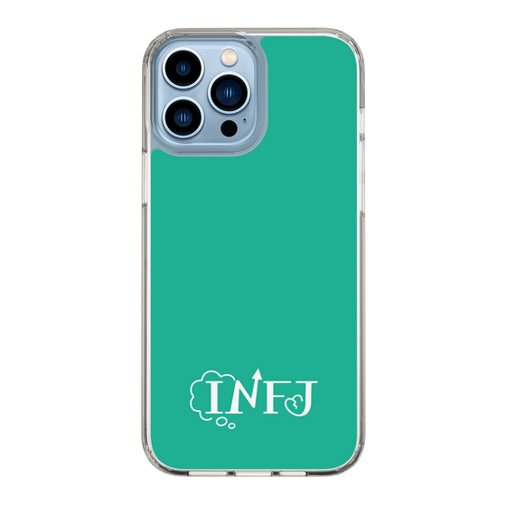 Slim Protection Case［ オリジナル - INFJ 提唱者 - アルファベット - Green ］