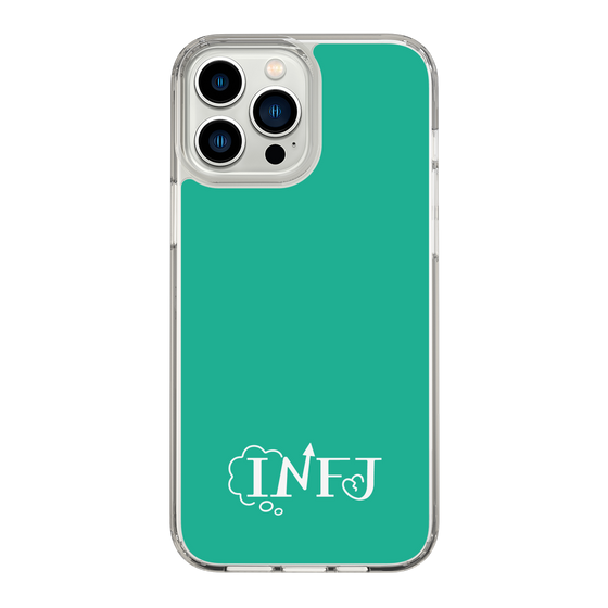 Slim Protection Case［ オリジナル - INFJ 提唱者 - アルファベット - Green ］