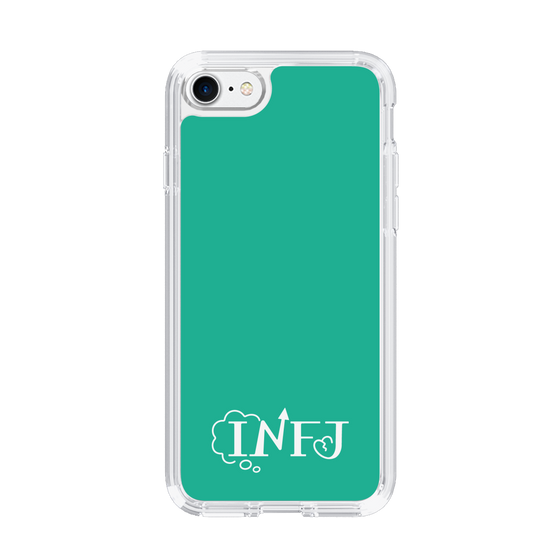 Slim Protection Case［ オリジナル - INFJ 提唱者 - アルファベット - Green ］
