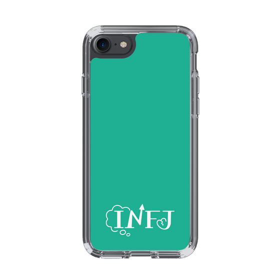 Slim Protection Case［ オリジナル - INFJ 提唱者 - アルファベット - Green ］