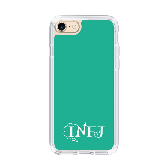 Slim Protection Case［ オリジナル - INFJ 提唱者 - アルファベット - Green ］