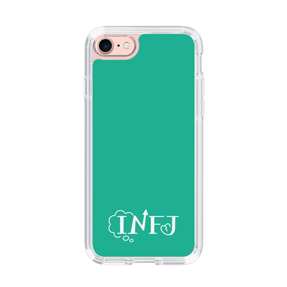 Slim Protection Case［ オリジナル - INFJ 提唱者 - アルファベット - Green ］