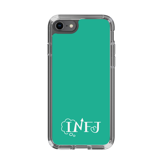 Slim Protection Case［ オリジナル - INFJ 提唱者 - アルファベット - Green ］