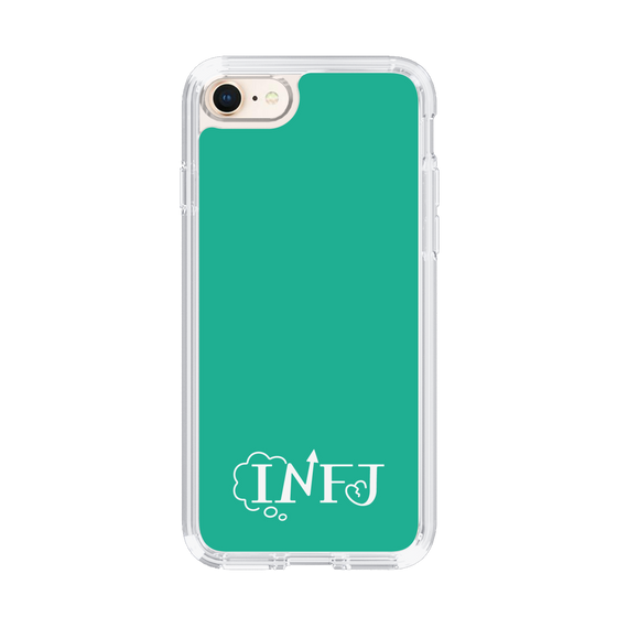Slim Protection Case［ オリジナル - INFJ 提唱者 - アルファベット - Green ］