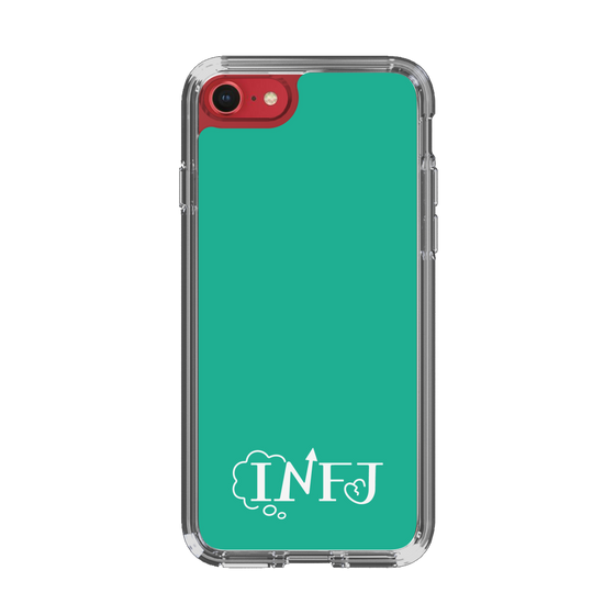 Slim Protection Case［ オリジナル - INFJ 提唱者 - アルファベット - Green ］