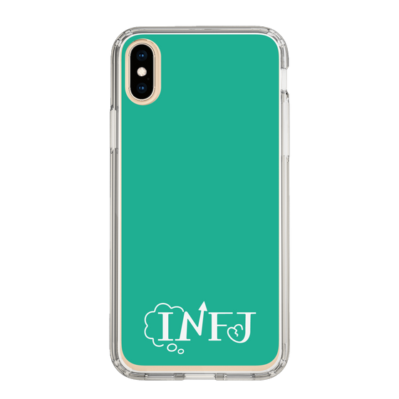 Slim Protection Case［ Original - INFJ Advocate - Alphabet - Green ］