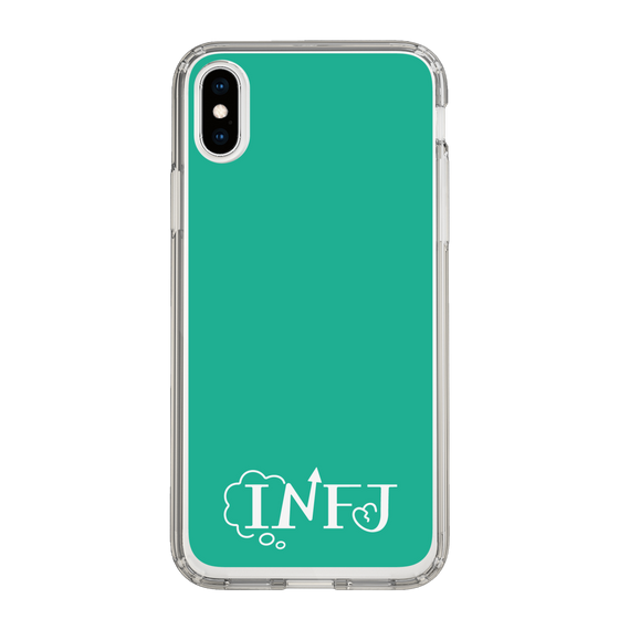 Slim Protection Case［ Original - INFJ Advocate - Alphabet - Green ］