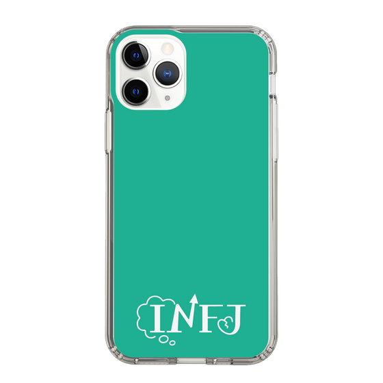 Slim Protection Case［ Original - INFJ Advocate - Alphabet - Green ］