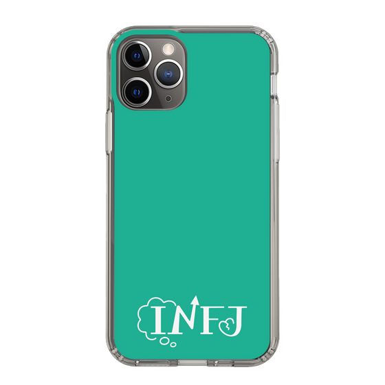 Slim Protection Case［ Original - INFJ Advocate - Alphabet - Green ］