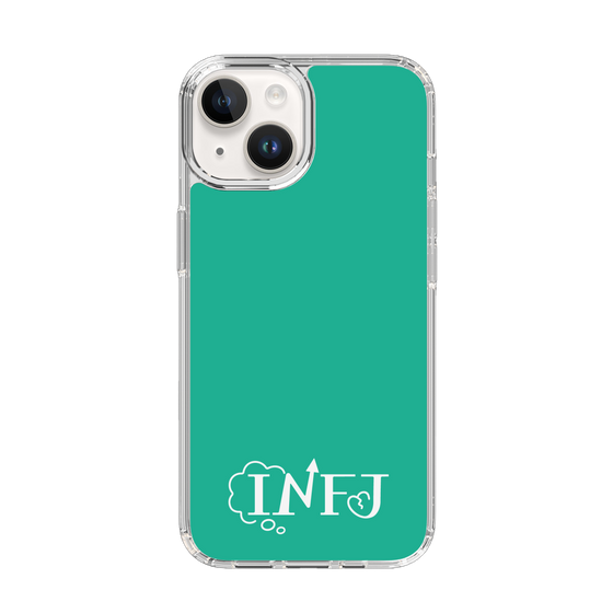 Slim Protection Case［ Original - INFJ Advocate - Alphabet - Green ］
