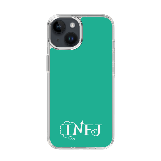 Slim Protection Case［ Original - INFJ Advocate - Alphabet - Green ］