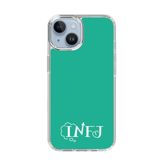 Slim Protection Case［ Original - INFJ Advocate - Alphabet - Green ］