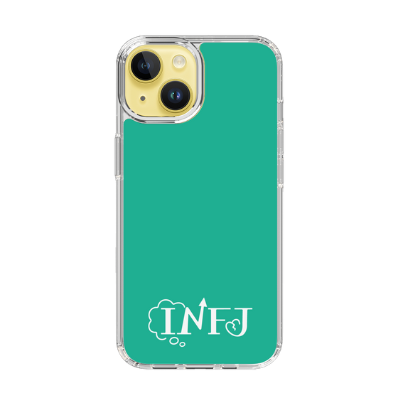 Slim Protection Case［ Original - INFJ Advocate - Alphabet - Green ］