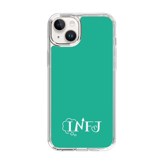 Slim Protection Case［ オリジナル - INFJ 提唱者 - アルファベット - Green ］