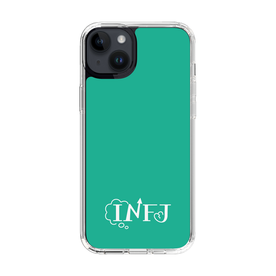 Slim Protection Case［ オリジナル - INFJ 提唱者 - アルファベット - Green ］