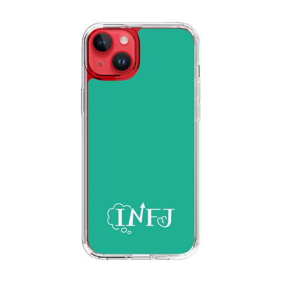 Slim Protection Case［ オリジナル - INFJ 提唱者 - アルファベット - Green ］