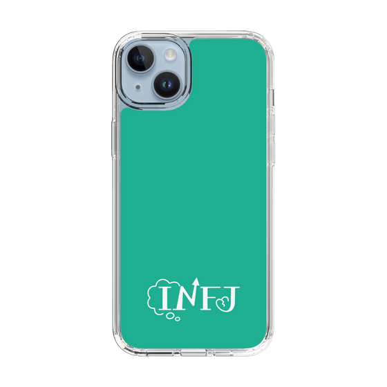 Slim Protection Case［ オリジナル - INFJ 提唱者 - アルファベット - Green ］