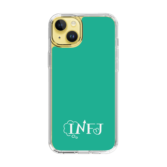 Slim Protection Case［ オリジナル - INFJ 提唱者 - アルファベット - Green ］