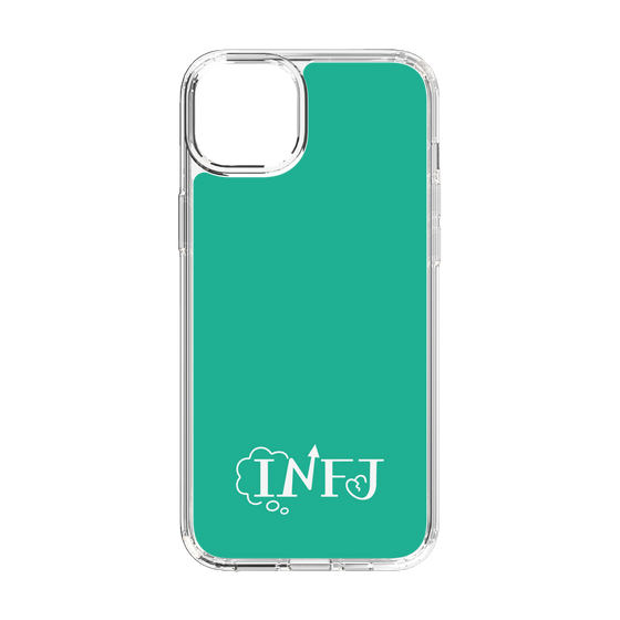Slim Protection Case［ オリジナル - INFJ 提唱者 - アルファベット - Green ］