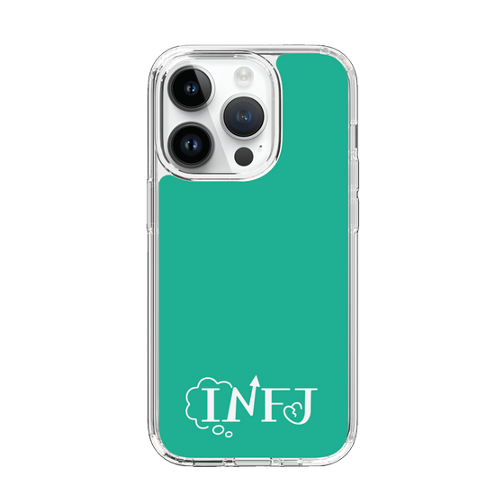 Slim Protection Case［ Original - INFJ Advocate - Alphabet - Green ］