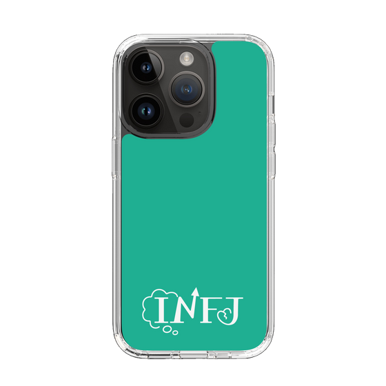 Slim Protection Case［ Original - INFJ Advocate - Alphabet - Green ］