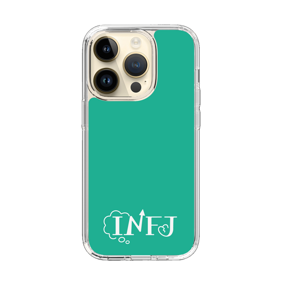 Slim Protection Case［ Original - INFJ Advocate - Alphabet - Green ］