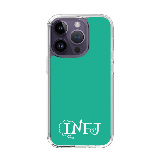 Slim Protection Case［ Original - INFJ Advocate - Alphabet - Green ］