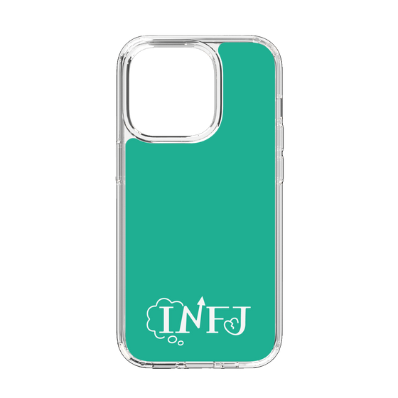 Slim Protection Case［ Original - INFJ Advocate - Alphabet - Green ］