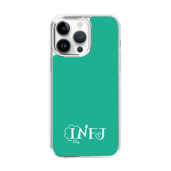 Slim Protection Case［ Original - INFJ Advocate - Alphabet - Green ］