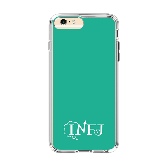 Slim Protection Case［ Original - INFJ Advocate - Alphabet - Green ］